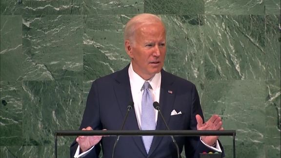 United States of America - President Addresses General Debate, 77th Session