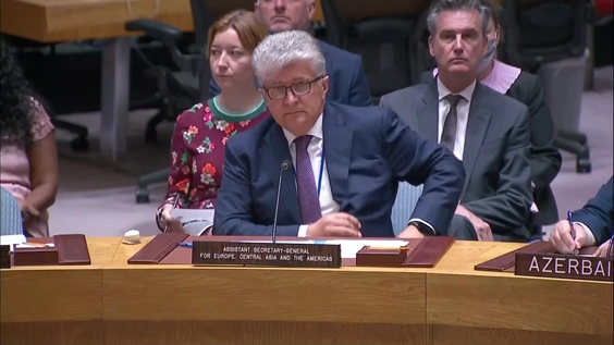 Miroslav Jenča (DPPA) on the letter dated 13 Sept. 2022 from the PR of Armenia to the UN addressed to the President of the Security Council (S/2022/688) - Security Council, 9132nd meeting
