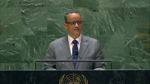 Mauritania- Minister for Foreign Affairs Addresses General Debate, 76th Session