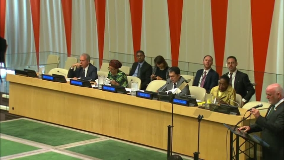 彼得·汤姆森（联合国大会第71届会议主席）就可持续发展目标落实进展发表讲话 - 联合国大会第71届会议