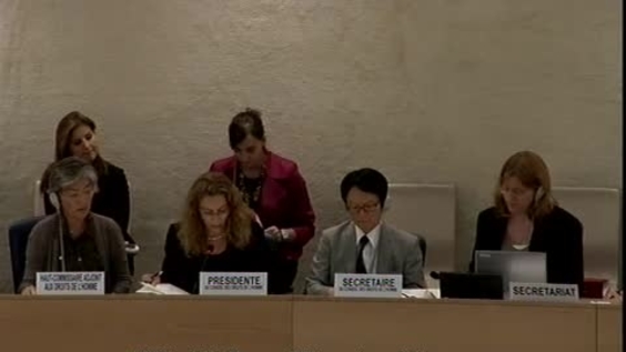 President (Closing Remarks), 21st Session of the Human Rights Council