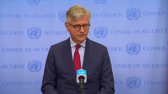 Jean-Pierre Lacroix (Under-Secretary-General for Peace Operations) on the situation in Lebanon - Security Council Media Stakeout