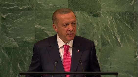 Türkiye- President Addresses General Debate, 77th Session
