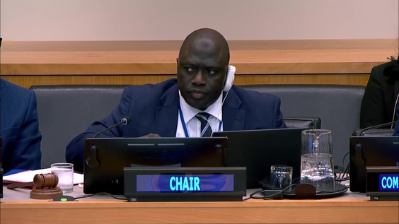 Second Committee, 3rd plenary meeting - General Assembly, 80th session