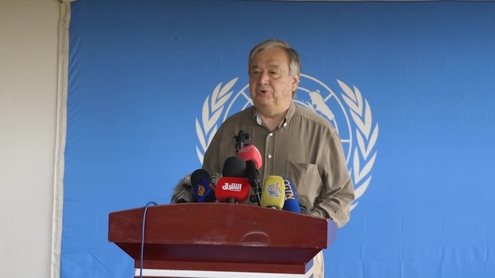 Press Conference: UN Secretary-General António Guterres in Somalia (Mogadishu)