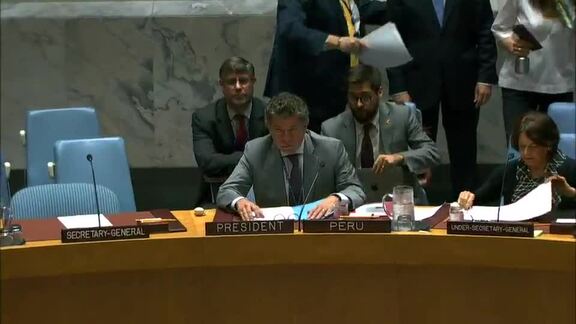 8575th Security Council Meeting: Situation in Ukraine