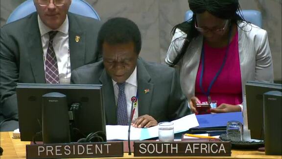 8629th Security Council Meeting: Peace and Security in Africa