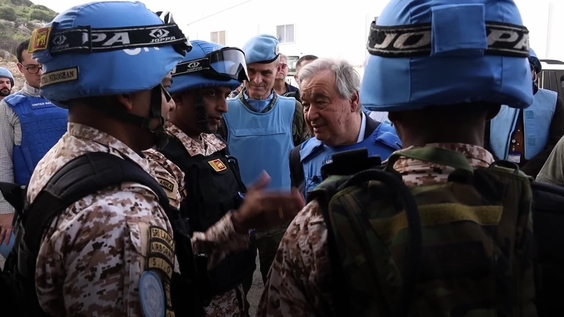 António Guterres (UN Secretary-General) on the  International Day of United Nations Peacekeepers