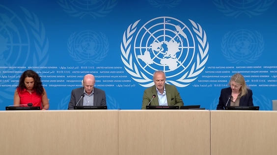 UN Geneva Press Briefing: IOM, IFRC, OCHA, UNHCR, WHO, OHCHR, WMO, WFP, ITU