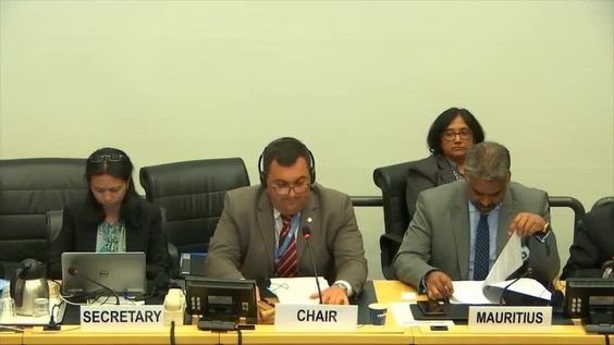 Consideration of Mauritius - 72nd Meeting 65th Session Committee on Economic, Social and Cultural Rights