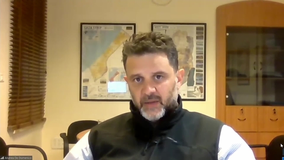 Andrea De Domenico (OCHA) on the situation in Gaza - Press Conference