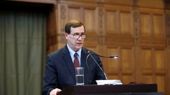 THE HAGUE – The International Court of Justice (ICJ) holds public hearings in the case Islamic Republic of Iran v. United States of America - second round of oral argument of the USA