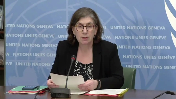 Geneva Press Briefing: WHO, OHCHR