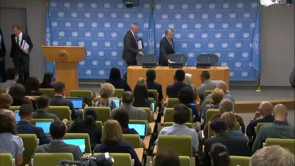 Secretary-General Briefs Press