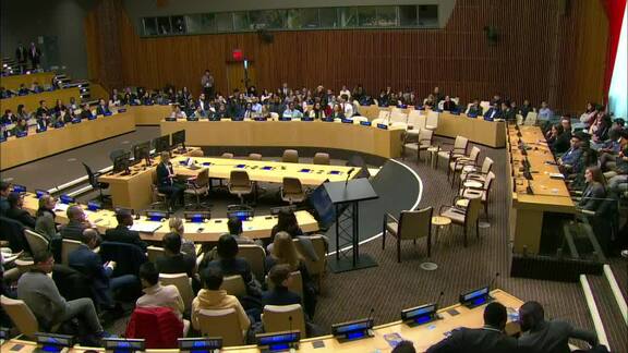 UN75 Dialogue with the Secretary-General - 'Youth in the Driving Seat'