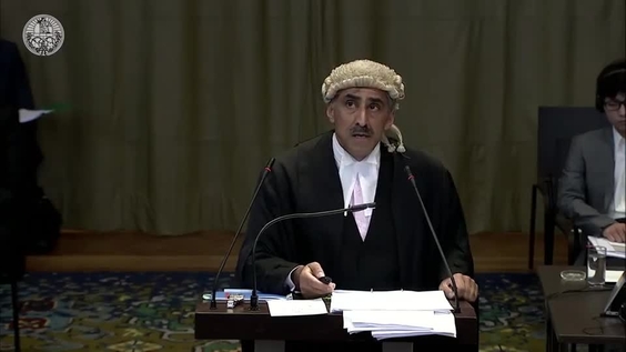 The International Court of Justice (ICJ) holds public hearings in the Case of India v. Pakistan - first round of the oral arguments of Pakistan, part two 