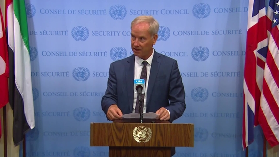 Olof Skoog (European Union) on Black Sea Grain Initiative - Security Council Media Stakeout