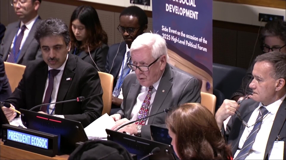 On the Road to Doha: From HLPF 2025 to the Second World Summit for Social Development (HLPF 2025 Side Event)