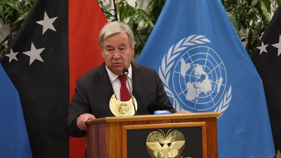 Press Conference: António Guterres (UN Secretary-General) with the Prime Minister of Papua New Guinea