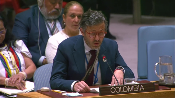 Colombia - Security Council, 9961st meeting