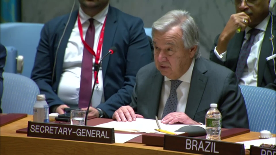 António Guterres (UN Secretary-General) on the Women's participation in international peace and security: from theory to practice - Security Council open debate