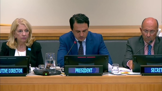 (3rd meeting) UNICEF Executive Board, Second regular session 2025 (2-5 September)