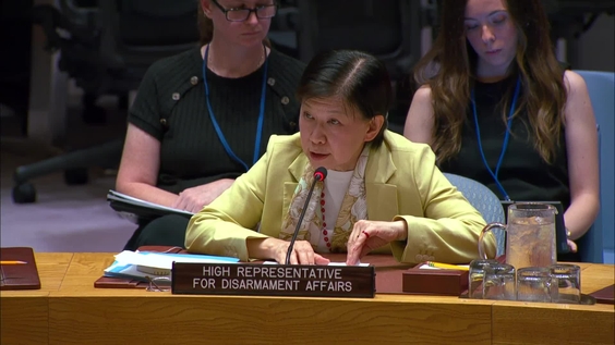 Izumi Nakamitsu (UNODA) on the situation in the Middle East - Security Council, 10217th meeting