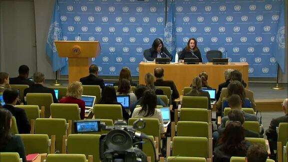 President of General Assembly Briefs Press