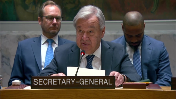 António Guterres (UN Secretary-General) on strengthening the mechanisms for the peaceful settlement of disputes - Security Council, 10201st meeting