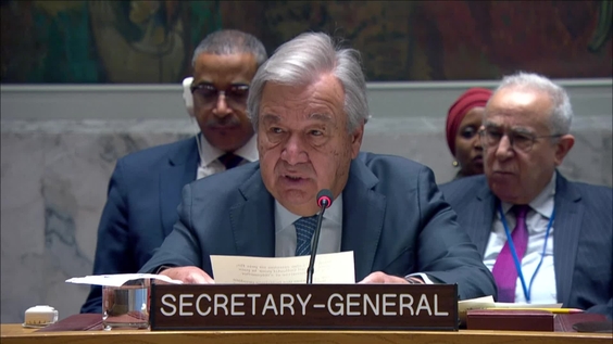António Guterres (UN Secretary-General) on the situation in Sudan and South Sudan - Security Council, 9567th meeting