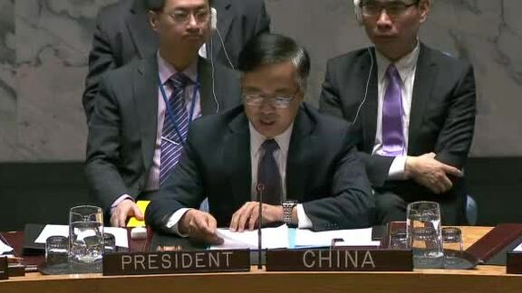 7394th Security Council meeting on the Middle East 
