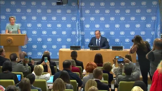 Sergey Lavrov (Russian Federdation) - Press Conference (22 September 2017)
