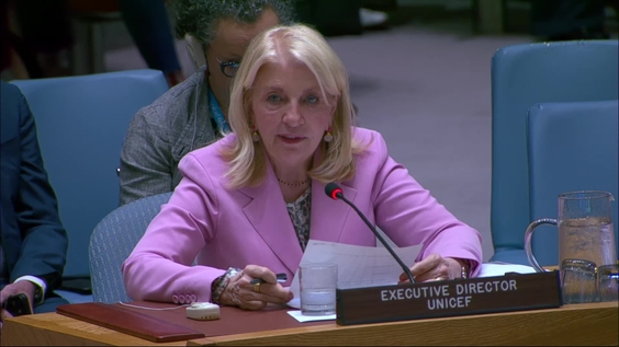 Catherine Russell (UNICEF) on the Reasserting international legal protections for children in armed conflict: strengthening the protection of education and the prevention of grave violations - Security Council, 10182nd meeting