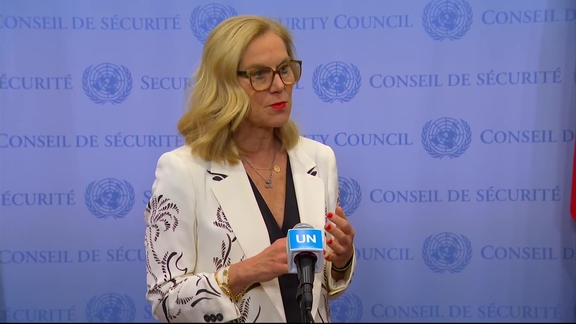 The situation in the Middle East - Security Council Media Stakeout