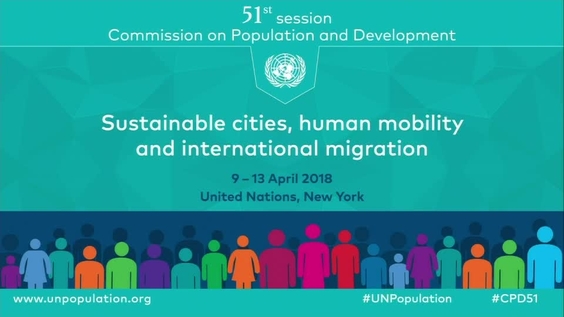 3rd plenary - 51st session Commission on Population and Development