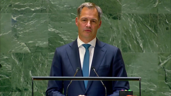 Belgium - Prime Minister Addresses General Debate, 79th Session