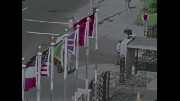 Opening Session and Flag Raising Ceremony at General Assembly: 28th Session