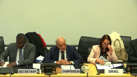 Consideration of Israel - 2788th Meeting, 100th Session Committee on Elimination of Racial Discrimination