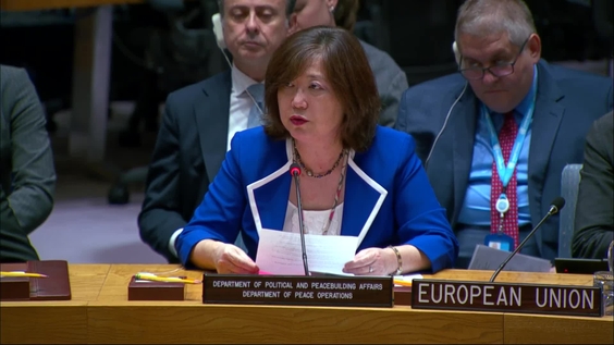 Kayoko Gotoh (DPPA) on threats to International Peace and Security - Security Council, 10162nd meeting