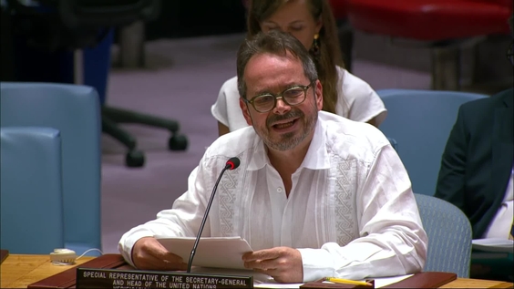 Carlos Ruiz Massieu, Special Representative of the Secretary-General for Colombia and Head of the United Nations Verification Mission in Colombia on the United Nations Verification Mission in Colombia (UNVMC) - Security Council, 9961st meeting