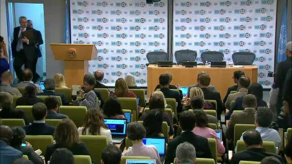 Secretary-General and French President Brief Press