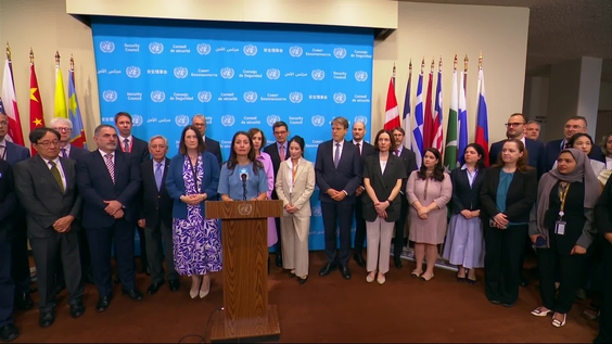 Security Council Media Stakeout: Permanent Representative of Denmark to the UN and President of the Security Council, Ambassador Ms. Christina Markus Lassen will brief reporters on "Five Years since the Taliban Takeover of Afghanistan".