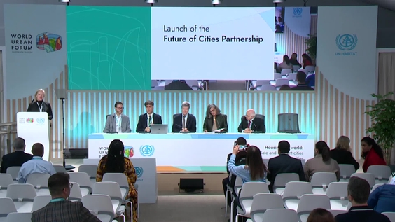 Press - Launch of the Future of Cities Partnership (WUF13)