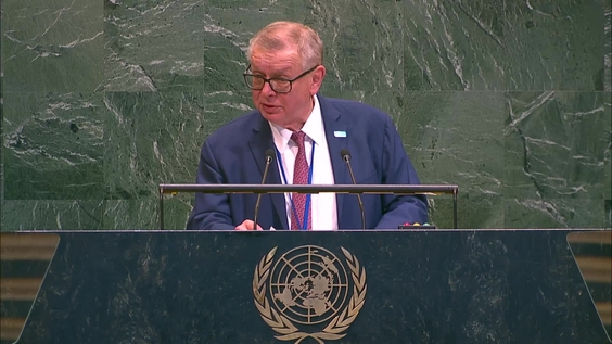 Alexandre Zouev (UNOCT) on the Fourth United Nations High-Level Conference on Counter-Terrorism (Opening Session)