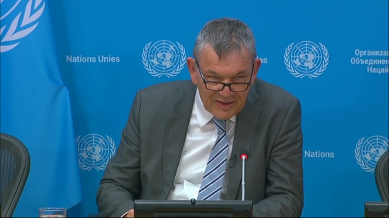 United Nations Relief and Works Agency for Palestine Refugees in the Near East - Press Conference