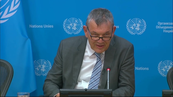 Press conference by Philippe Lazzarini, the Commissioner General of United Nations Relief and Works Agency for Palestine Refugees in the Near East (UNRWA)