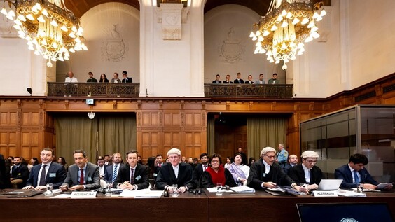 THE HAGUE – The International Court of Justice (ICJ) holds public hearings in the case Armenia v. Azerbaijan - first round of oral argument of Azerbaijan