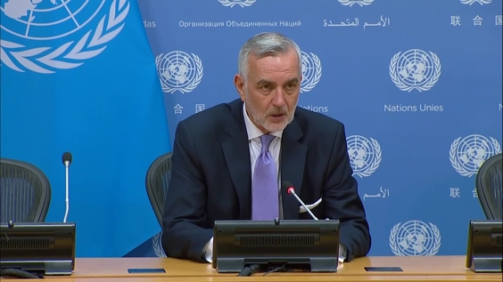 Press Briefing: Gustavo Zlauvinen, President of the Tenth Review Conference of the Parties to the Treaty on the Non-Proliferation of Nuclear Weapons (NPT).