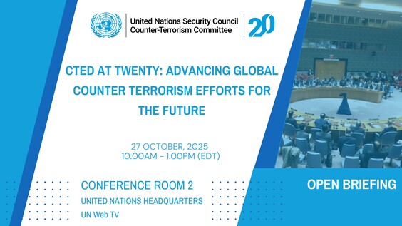 Open briefing of the Counter-Terrorism Committee