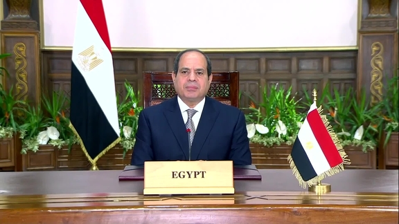 Egypt - President Addresses General Debate, 76th Session